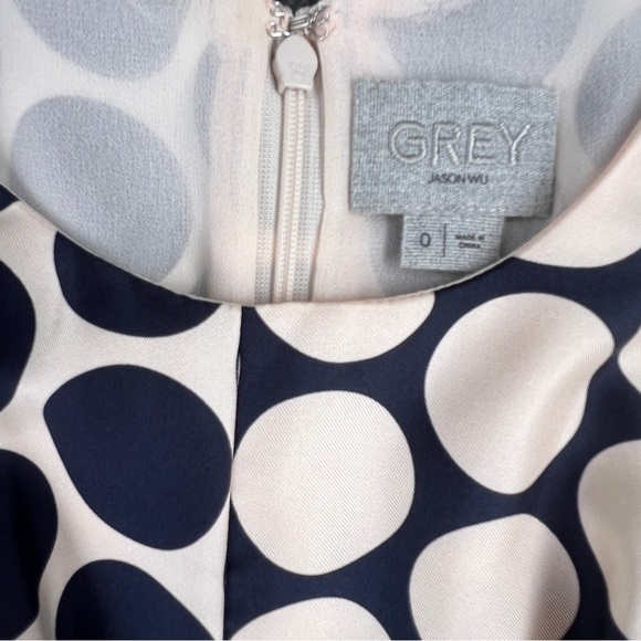 JASON WU GREY LINE SILK DRESS - Picture 9 of 13